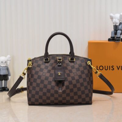 Replica Louis Vuitton Brown Damier Boetie Pm/Mm